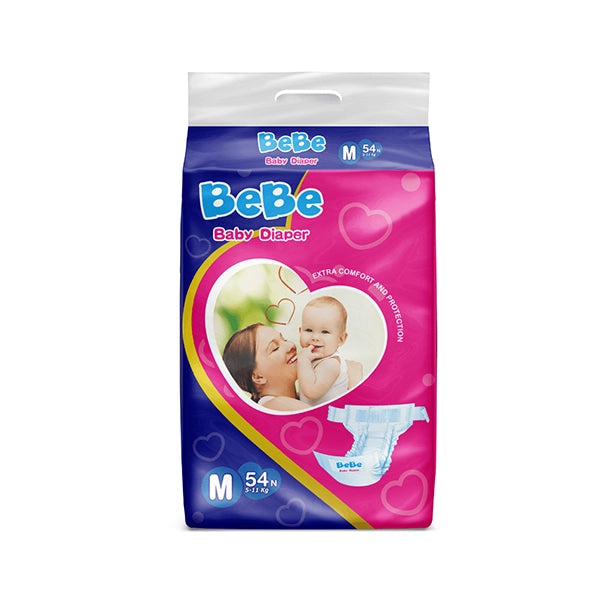 BeBe Baby Diaper - 54's Medium
